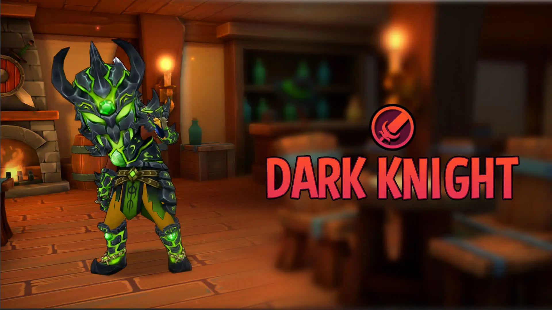 A preview of the Dark Knight hero class.