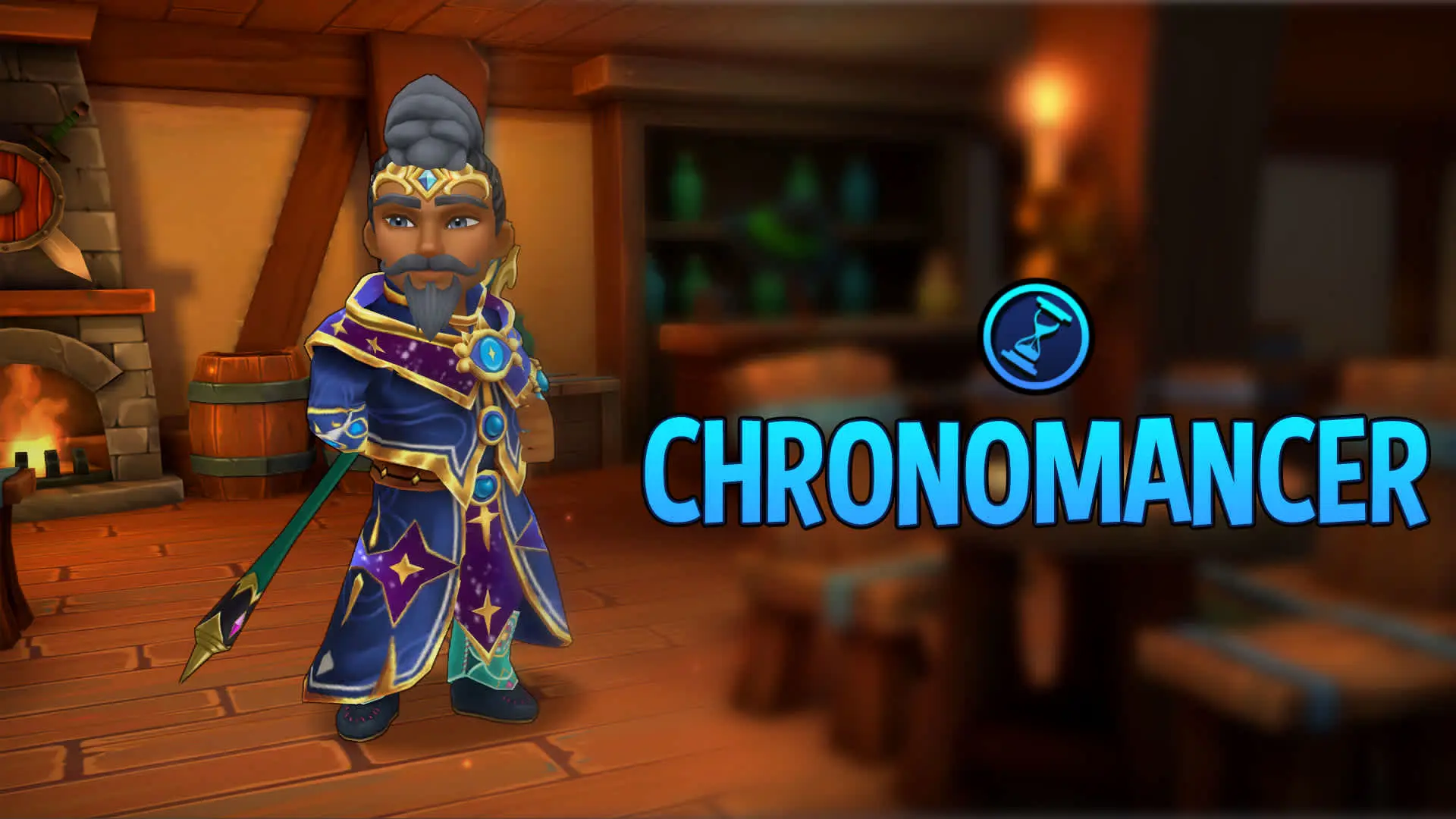 A preview of the Chronomancer hero class.